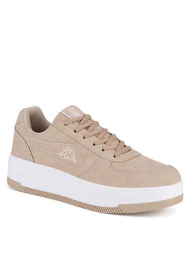 Kappa Sneakersy VSKA001 Beżowy. Kolor: beżowy. Materiał: skóra