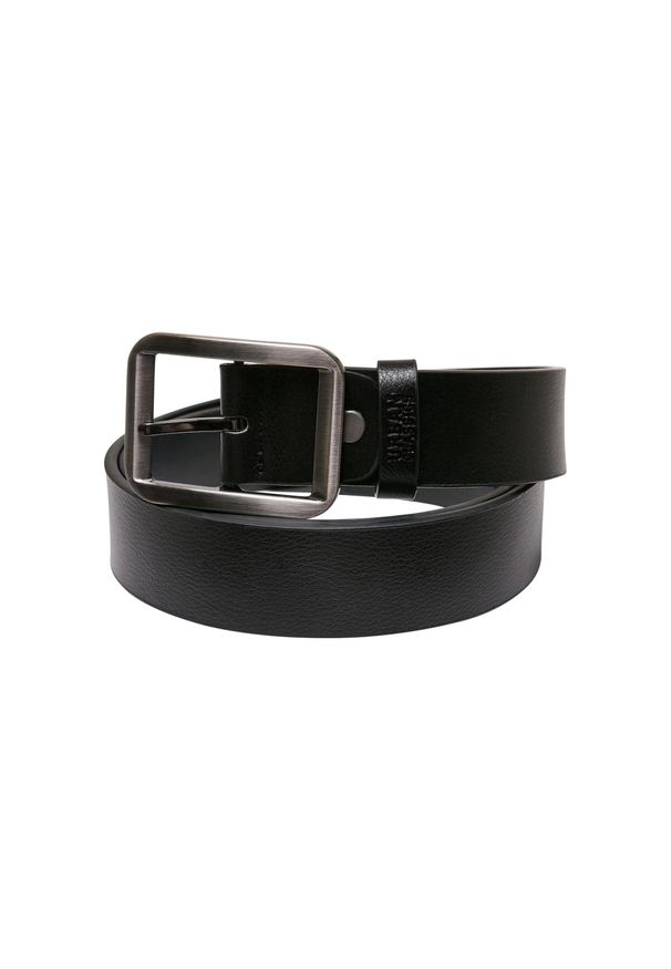 Urban Classics - Podstawowy Pasek Z Klamrą Thorn. Kolor: czarny. Wzór: paski