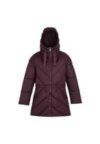 Regatta - Kurtka damska zimowa ocieplana Rusey. Kolor: fioletowy. Materiał: tkanina, puch. Sezon: zima. Sport: turystyka piesza #1