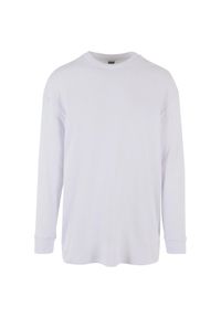 Organiczna prążkowana koszulka z długim rękawem Urban Classics. Kolor: biały. Materiał: prążkowany. Długość rękawa: długi rękaw. Długość: długie #1