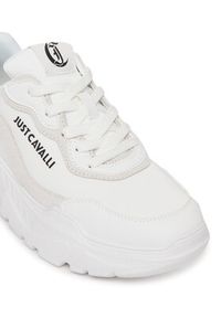 Just Cavalli Sneakersy 78RA3SL5 Biały. Kolor: biały. Materiał: materiał #5