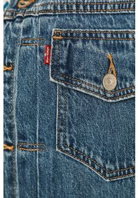 Levi's® - Levi's - Kurtka jeansowa. Okazja: na spotkanie biznesowe. Kolor: niebieski. Materiał: jeans. Styl: biznesowy