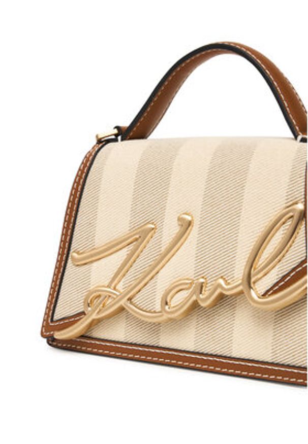 Karl Lagerfeld - KARL LAGERFELD Torebka B2W30228 Beżowy. Kolor: beżowy