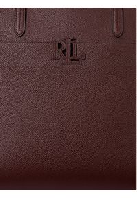 Lauren Ralph Lauren - LAUREN RALPH LAUREN Torebka Large Cameryn 431960183010 Bordowy. Kolor: czerwony. Materiał: skórzane #4