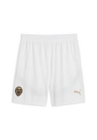 Puma - Męskie szorty Valencia CF 24/25 PUMA White Black. Kolor: biały, wielokolorowy, czarny. Sport: piłka nożna