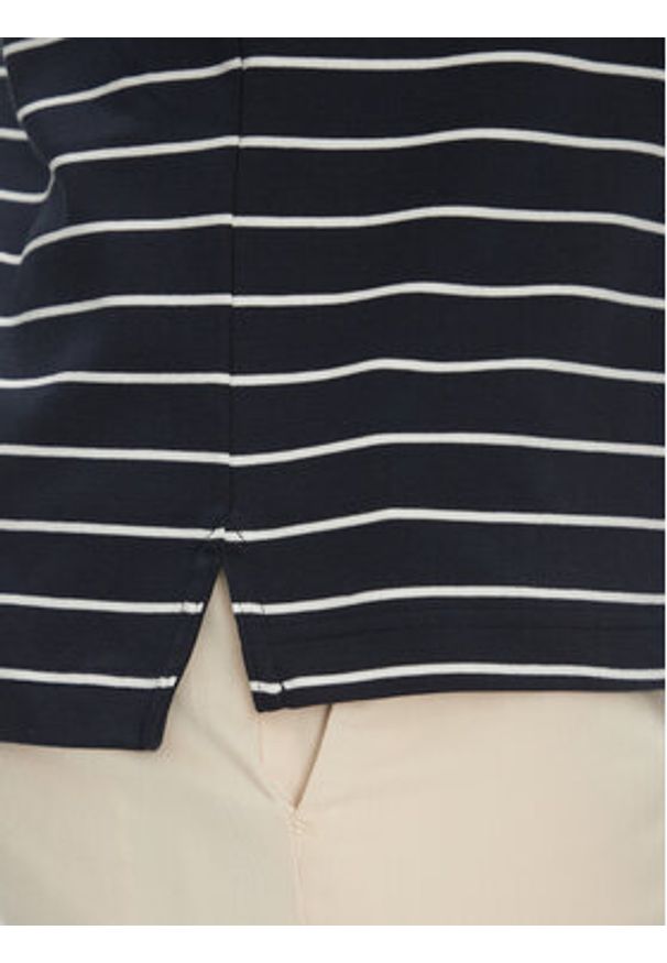 TOMMY HILFIGER - Tommy Hilfiger Polo MW0MW39994 Granatowy Regular Fit. Typ kołnierza: polo. Kolor: niebieski. Materiał: bawełna