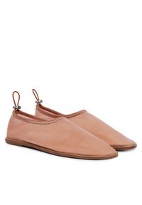 Calvin Klein Baleriny Stretch Ballerina Shoe Spac Mesh HW0HW03041 Koralowy. Kolor: pomarańczowy. Materiał: materiał #5
