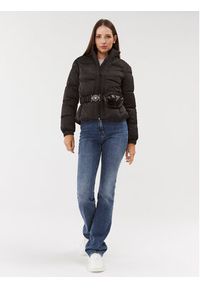 Guess Kurtka zimowa Lucia W3BL19 WEX12 Czarny Regular Fit. Kolor: czarny. Materiał: syntetyk. Sezon: zima