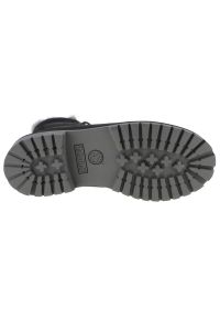 Buty Timberland Premium 6 In Wp Shearling Boot Jr 0A41UX czarne. Okazja: na co dzień. Zapięcie: sznurówki. Kolor: czarny. Materiał: nubuk, skóra, guma #4