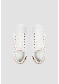 Karl Lagerfeld - KARL LAGERFELD Białe damskie sneakersy skórzane KAPRI Maison, Rozmiar 40. Okazja: na co dzień. Kolor: biały. Materiał: skóra #5