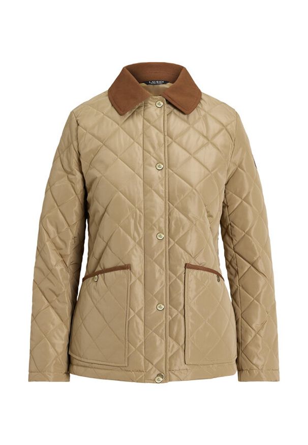 Lauren Ralph Lauren - LAUREN RALPH LAUREN Kurtka przejściowa 297P10874002 Beżowy Regular Fit. Kolor: beżowy. Materiał: syntetyk