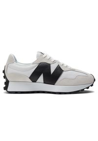 Buty unisex New Balance MS327CWB – szare. Okazja: na co dzień. Kolor: szary. Materiał: materiał, zamsz, syntetyk, guma, skóra. Szerokość cholewki: normalna #1