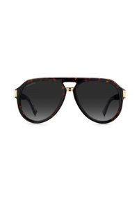 DSQUARED2 okulary przeciwsłoneczne męskie kolor brązowy. Kolor: brązowy #2