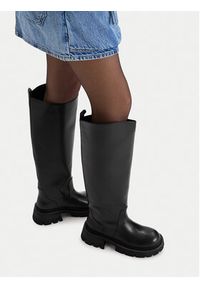 G-Star RAW - G-Star Raw Kozaki EO-GLCIE-GLC5559 Czarny. Kolor: czarny. Materiał: skóra #3