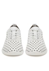 Remonte Sneakersy R7101-80 Biały. Kolor: biały. Materiał: skóra
