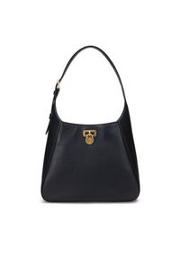 Lauren Ralph Lauren - LAUREN RALPH LAUREN Torebka Large Tanner Shoulder Bag 431956790002 Czarny. Kolor: czarny. Materiał: skórzane #4