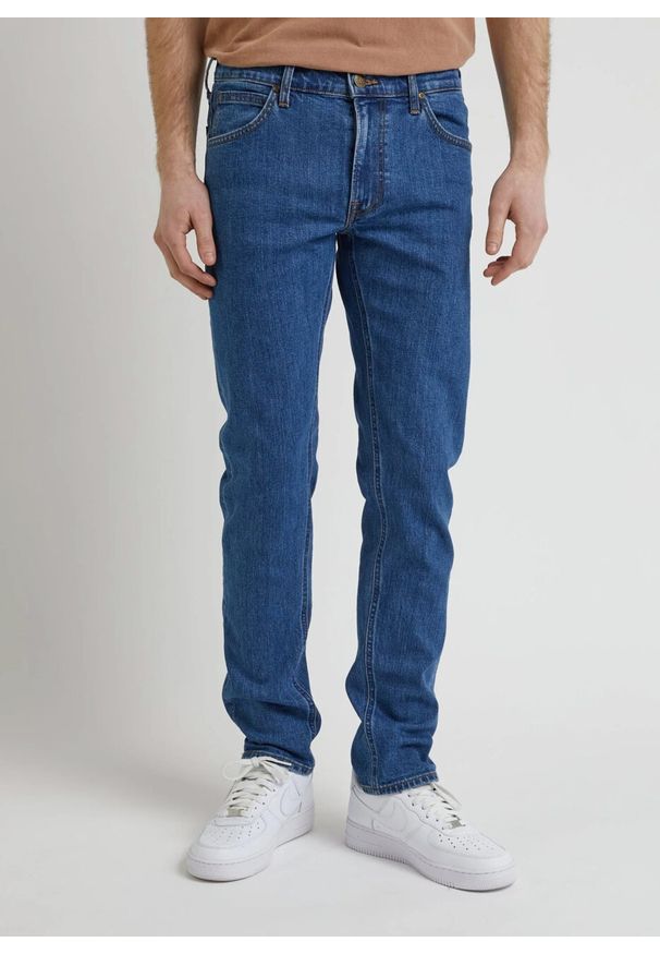 Lee - LEE DAREN ZIP FLY MĘSKIE SPODNIE JEANSOWE STONEAGE MID L707KND14 112338472