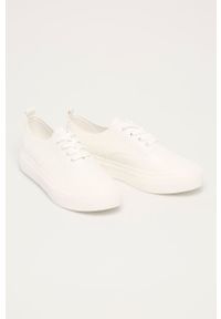 Call It Spring - Tenisówki Cama. Nosek buta: okrągły. Zapięcie: sznurówki. Kolor: biały #2
