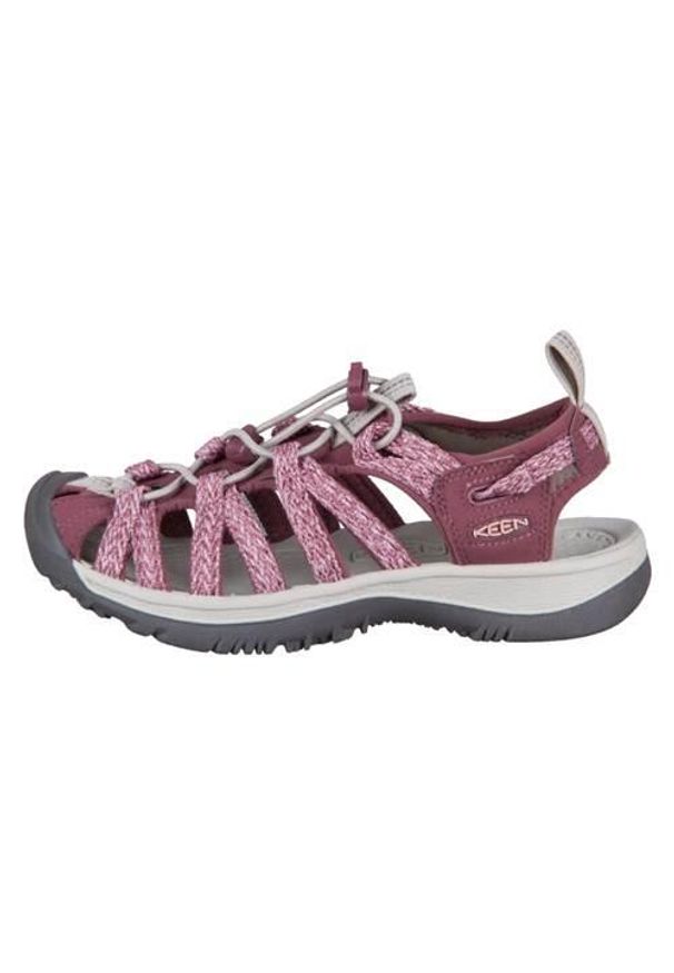 Teva - Buty trekkingowe damskie Keen Whisper. Kolor: czerwony, wielokolorowy, różowy. Materiał: materiał, syntetyk. Sport: turystyka piesza