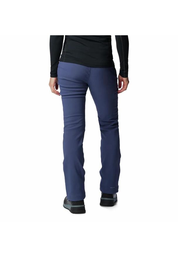 columbia - Spodnie Columbia Back Beauty Passo Alto Iii. Kolor: niebieski