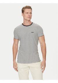 Calvin Klein T-Shirt K10K114177 Czarny Slim Fit. Kolor: czarny. Materiał: bawełna