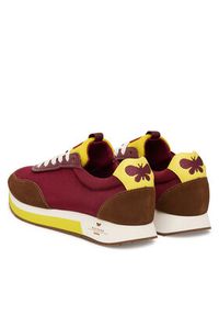 Weekend Max Mara Sneakersy 2615761054650 Bordowy. Kolor: czerwony. Materiał: skóra #3