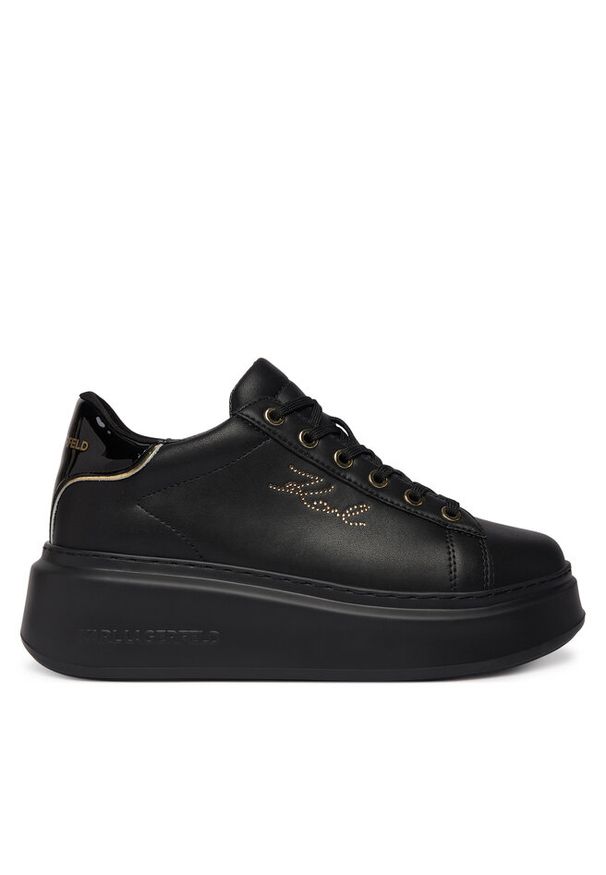 Karl Lagerfeld - Sneakersy KARL LAGERFELD. Kolor: czarny