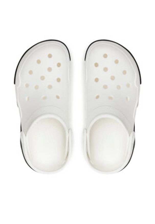 Crocs Klapki Bubble Crush Clog 210061 Biały. Kolor: biały