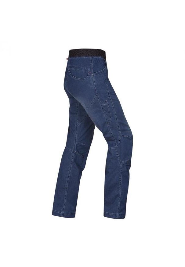 OCUN - Jeansy wspinaczkowe Ocun Mánia. Kolor: niebieski. Materiał: jeans. Sport: wspinaczka