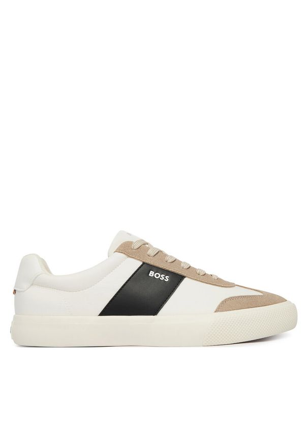 Sneakersy BOSS. Kolor: beżowy