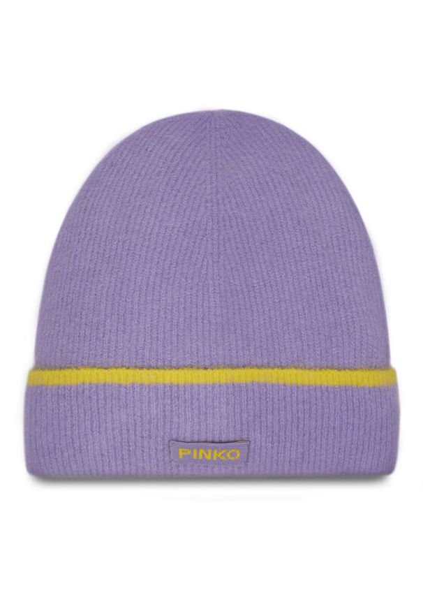 Pinko Czapka Serrade 104332 A26V Fioletowy. Kolor: fioletowy. Materiał: wełna