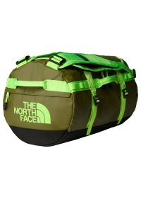 Torba The North Face Base Camp Duffel S 0A52ST32C1 - zielona. Kolor: zielony. Materiał: nylon. Wzór: paski