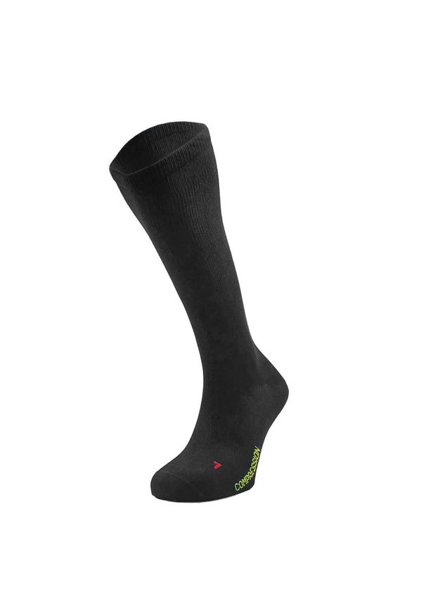 TEKO - Skarpety narciarskie kompresyjne z wełny Merino Teko ecoSKI PRO Compression. Kolor: czarny. Materiał: wełna. Sport: narciarstwo