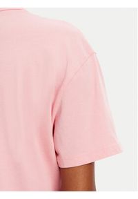 Hugo - HUGO T-Shirt Damacia_5 50544868 Różowy Regular Fit. Kolor: różowy. Materiał: bawełna #4