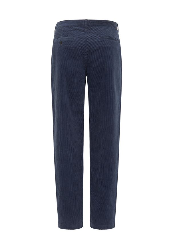 Lee - LEE REGULAR CHINO MĘSKIE SPODNIE SZTRUKSOWE SZTRUKS MOOD INDIGO L71FQE50 112321615. Materiał: sztruks