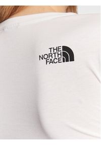 The North Face T-Shirt Simple Dome NF0A82EC Biały Regular Fit. Kolor: biały. Materiał: bawełna #5