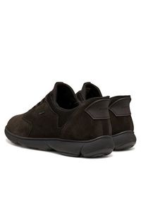 Geox Sneakersy U Nebula 2.0 Plus U56MXB 00022 C6006 Brązowy. Kolor: brązowy. Materiał: zamsz, skóra #4