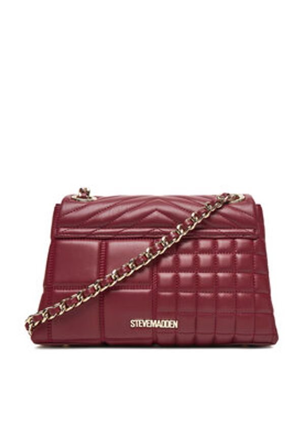 Steve Madden Torebka Bvolt-Q SM13001813 Bordowy. Kolor: czerwony. Materiał: skórzane
