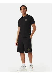 Versace Jeans Couture Szorty sportowe 80GADT03 CF01T Czarny Regular Fit. Kolor: czarny. Materiał: bawełna. Styl: sportowy #2