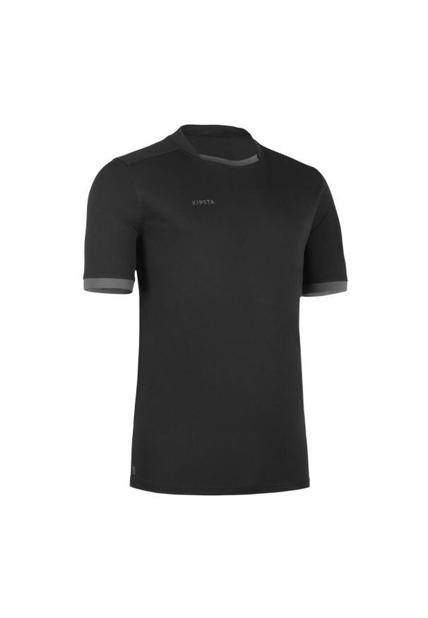 OFFLOAD - Koszulka do rugby męska Offload R100. Kolor: wielokolorowy, szary, czarny, brązowy. Materiał: poliester, materiał, elastan