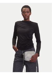 Patrizia Pepe Torebka 8B0071/L138 Srebrny. Kolor: srebrny. Materiał: skórzane #1