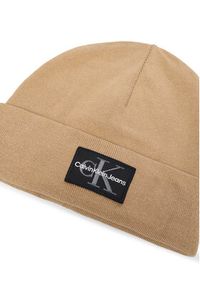 Calvin Klein Czapka K50K512455 Beżowy. Kolor: beżowy. Materiał: bawełna #4