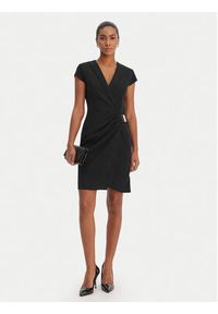Morgan Sukienka koktajlowa 261-RIXO Czarny Slim Fit. Kolor: czarny. Materiał: syntetyk. Styl: wizytowy #2