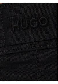Hugo - HUGO Szorty materiałowe Craysen 50556891 Czarny Straight Fit. Kolor: czarny. Materiał: bawełna #4