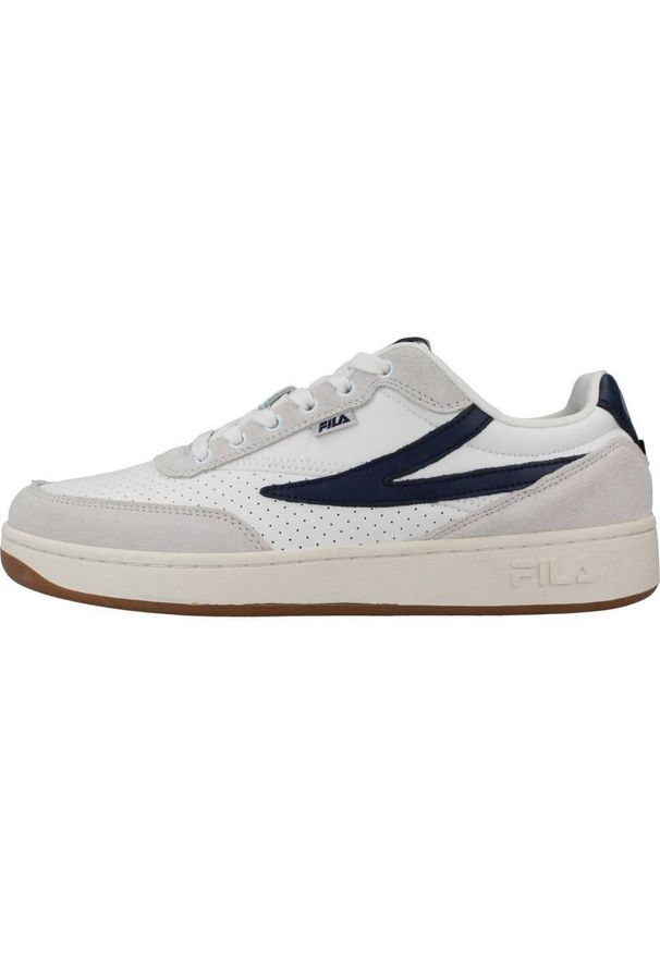 Buty do chodzenia męskie Fila Sevaro. Zapięcie: sznurówki. Kolor: biały, wielokolorowy, szary. Materiał: tkanina, materiał, skóra, syntetyk. Szerokość cholewki: normalna. Sport: turystyka piesza