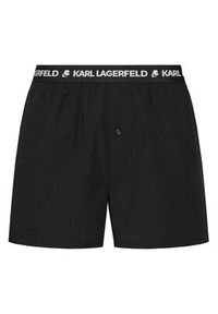 Karl Lagerfeld - KARL LAGERFELD Komplet 3 par bokserek A1M47116 Czarny. Kolor: czarny. Materiał: bawełna #4