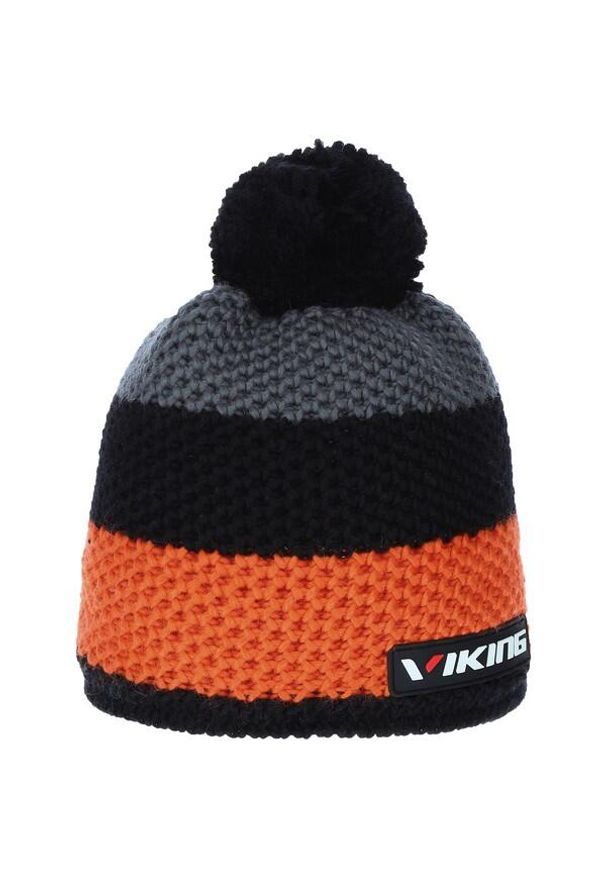 Czapka Viking Timber GORE-TEX Infinium z Windstopper, Merino. Kolor: czarny, pomarańczowy, szary, wielokolorowy. Materiał: wełna. Styl: sportowy