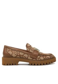 Liu Jo Loafersy Cora Mocassino SF4005 TX412 Brązowy. Kolor: brązowy. Materiał: materiał