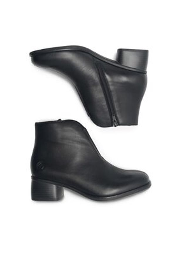 Remonte Botki R8870-00 Czarny. Kolor: czarny. Materiał: skóra