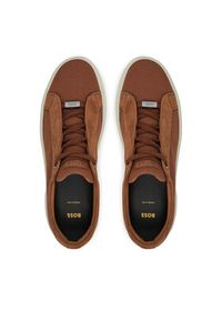 BOSS Sneakersy Gary Tenn Ktsd 50539108 Brązowy. Kolor: brązowy. Materiał: materiał #5